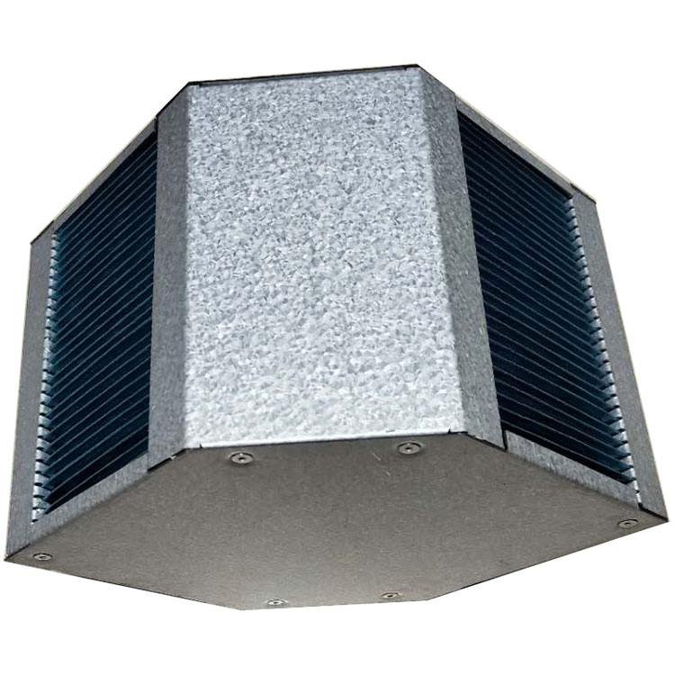refrigeration air conditioning system counterflow aluminium foil plate recuperator