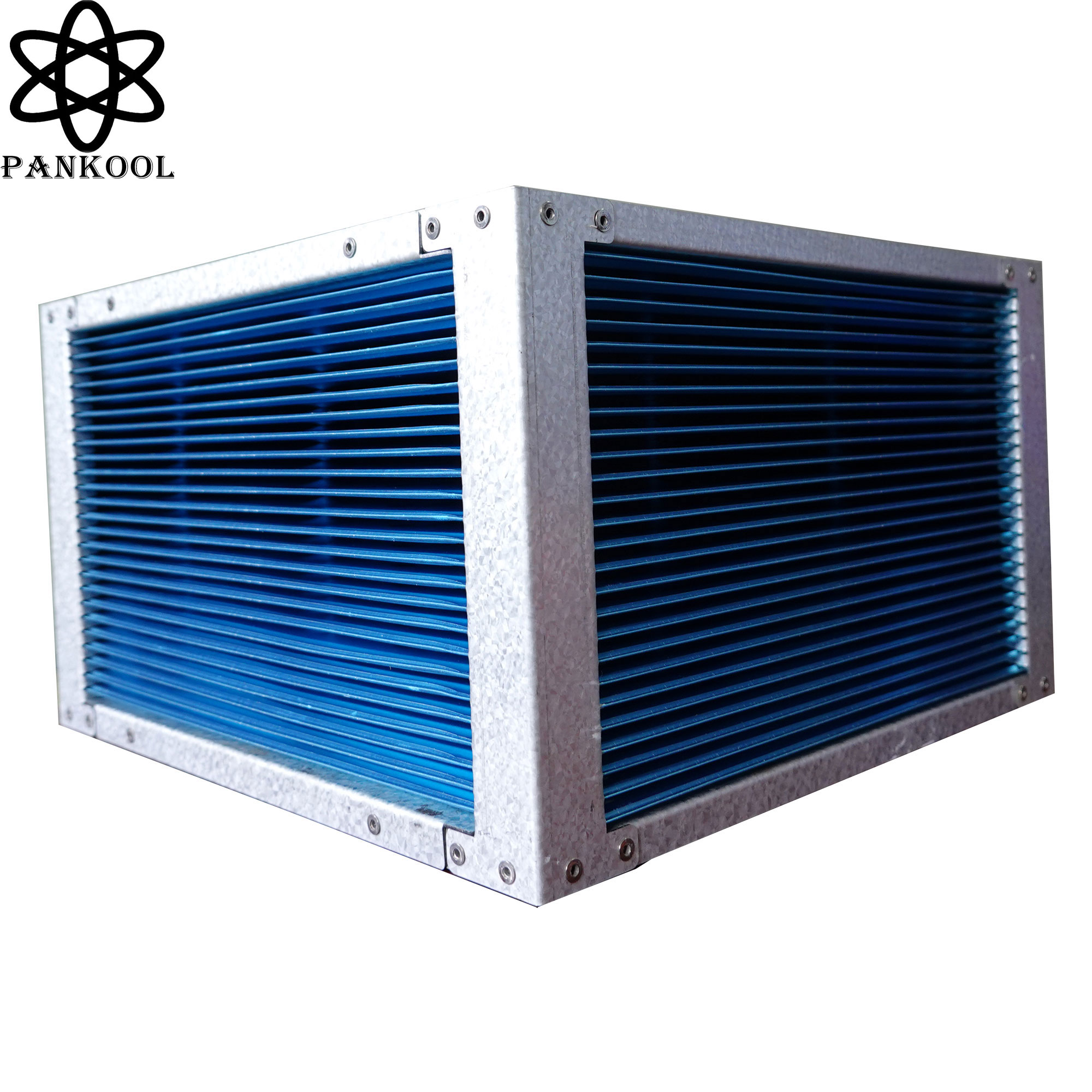 ventilation system crossflow 0.13mm thick aluminum foils sensible heat exchanger