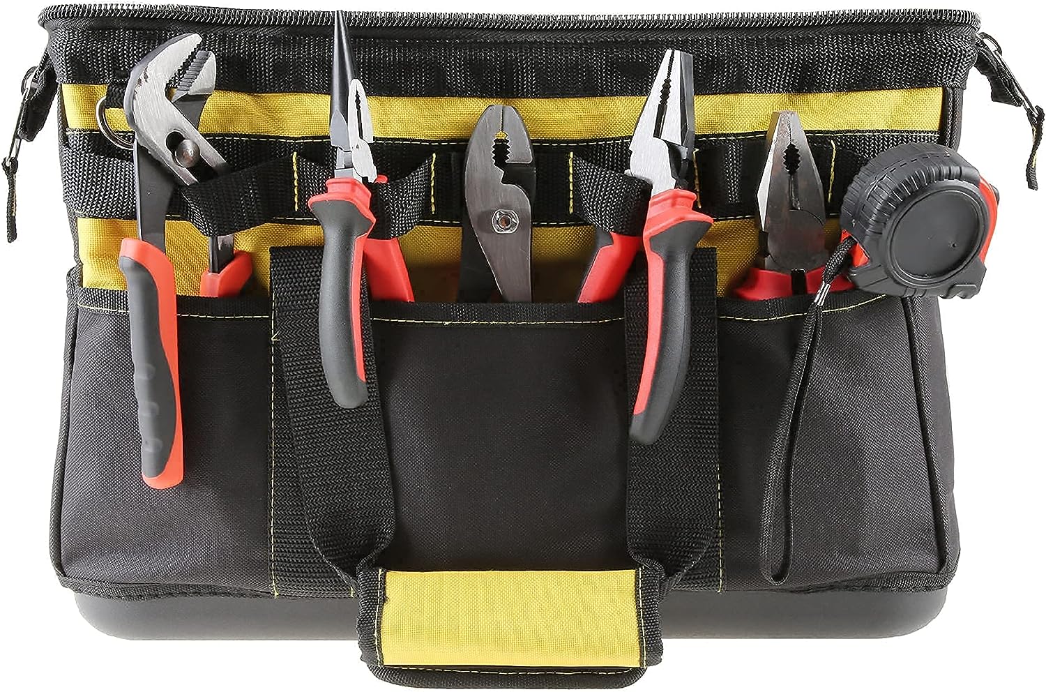 Wide Mouth Tool Bag With Molded Waterproof Base