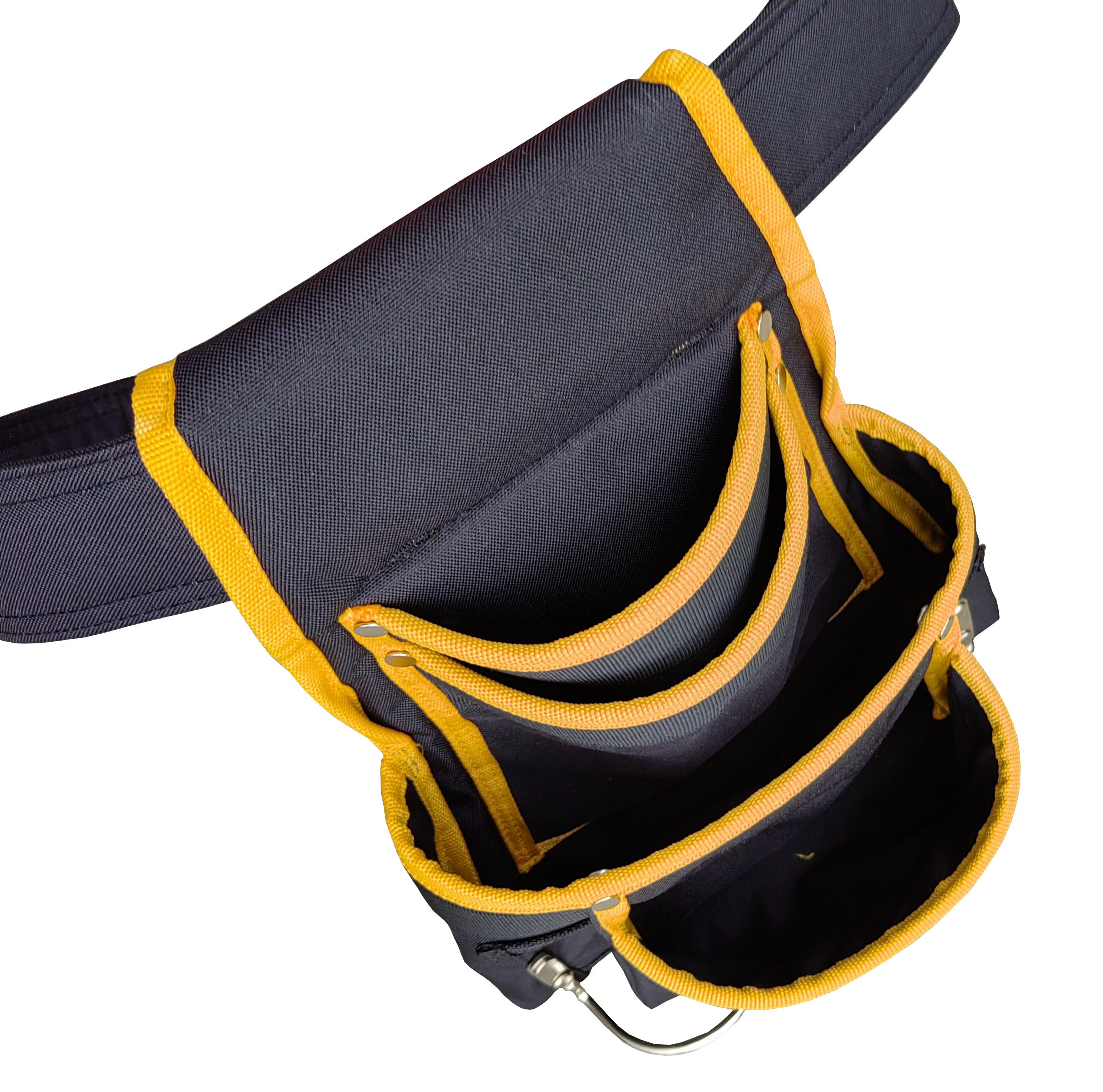 Heavy duty waist pouch adjustable multi-pocket telecom engineer technician electrical electrician organizer tool belt