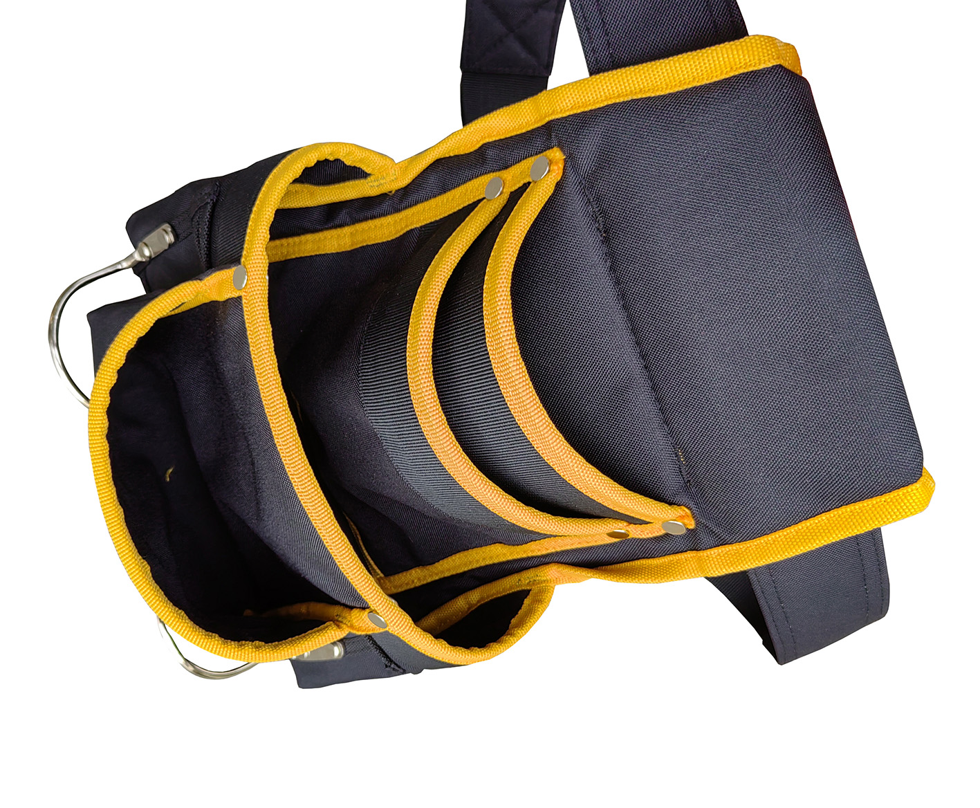Heavy duty waist pouch adjustable multi-pocket telecom engineer technician electrical electrician organizer tool belt
