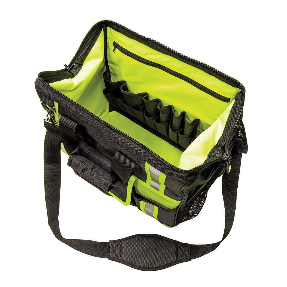 Wholesale Customized Portable Polyester Tool Bag with Plastic Hard Base