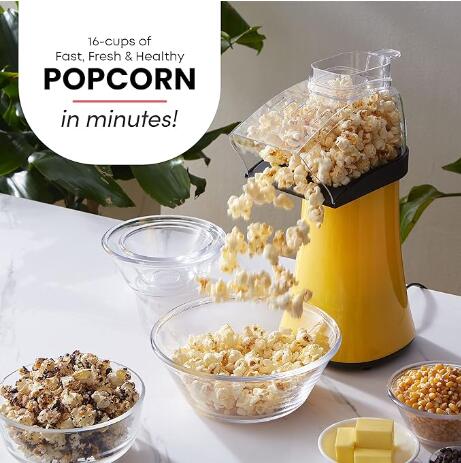 Fast Hot Air Popcorn Popper BMHJ-1201