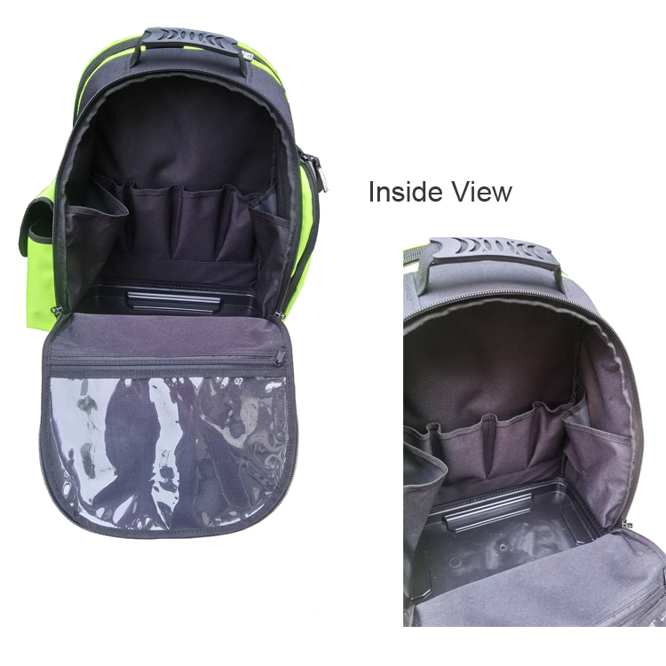 Heavy Duty Tools Backpack With Gigid Bottom