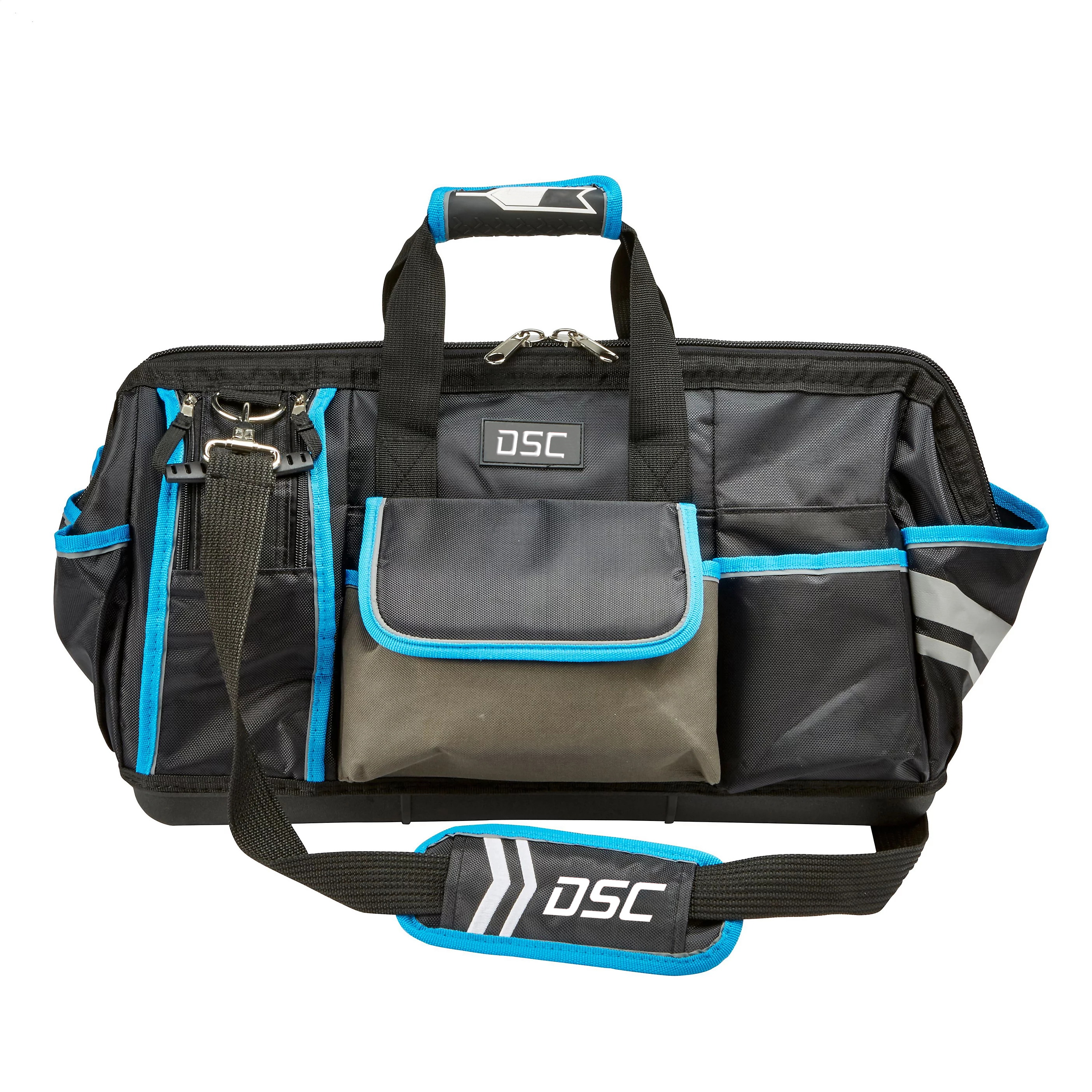 High Quality Waterproof Engineer Heavy Duty Electrician Tool Bag with Plastic Bottom