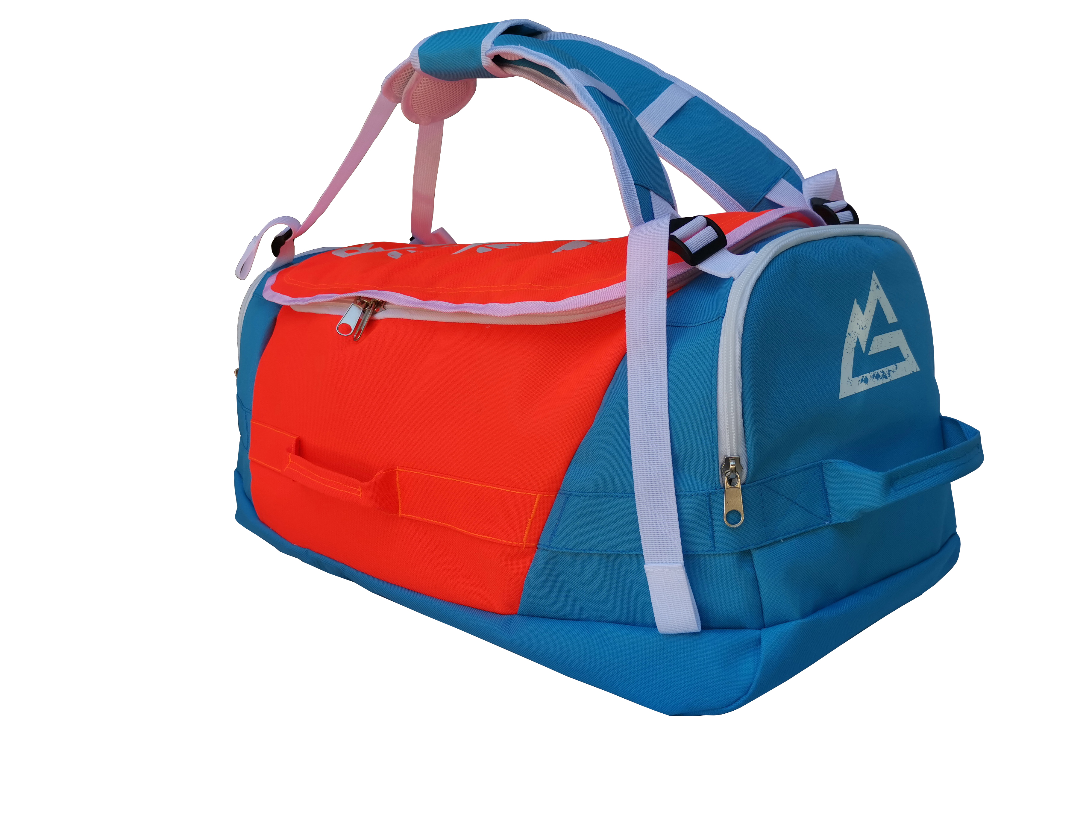 Customized Logo Large Capacity Pink Duffle Bags GYM Women Sports Travel Bag