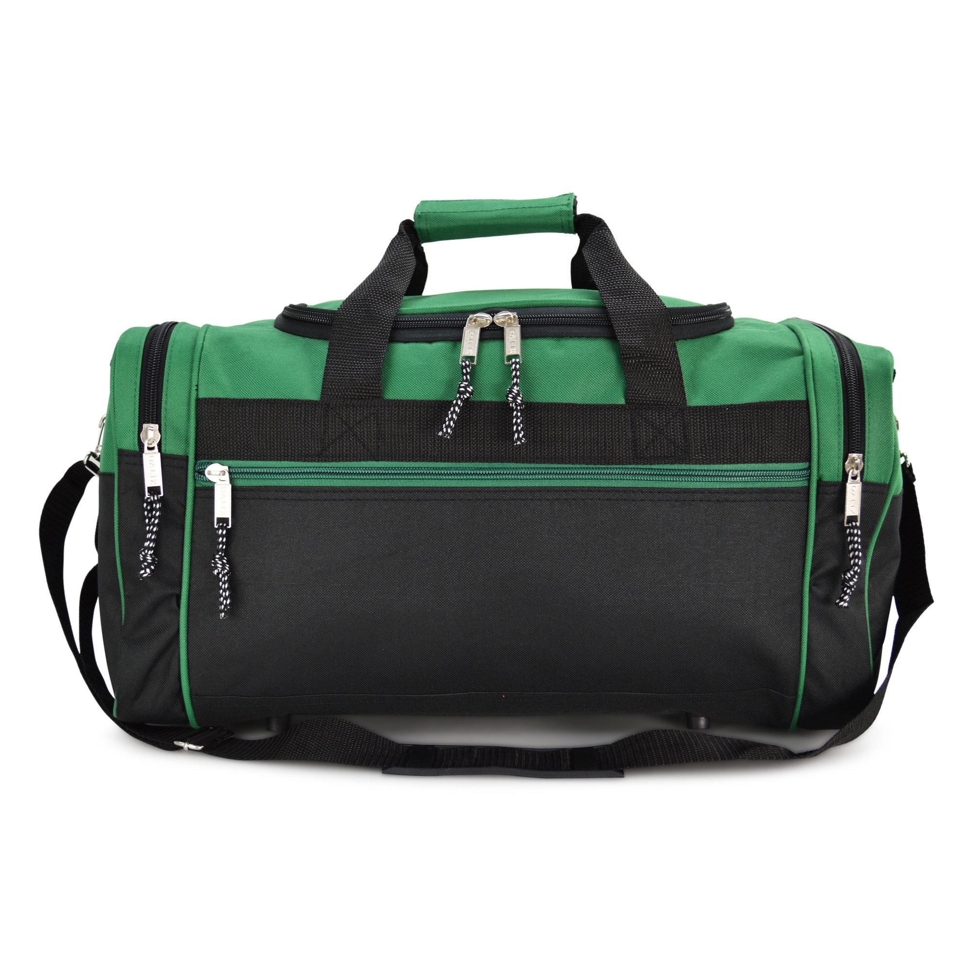 Wholesale Custom logo Green Sports Duffle Bag Sack Kit Gym Bag Trendy Top Travel Bag Available in Colors