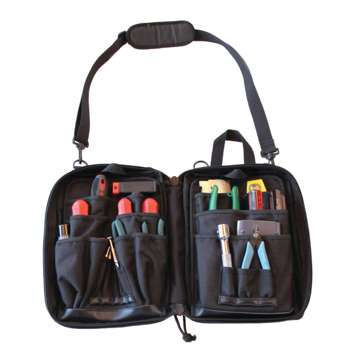 Pro-Fit Carry Systems Zippered Tech Tool Bag with Shoulder Strap