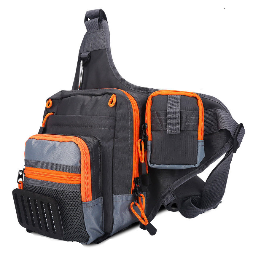 Lightweight &amp; Waterproof Fishing Tackle Bag Waist Storage CS-501673