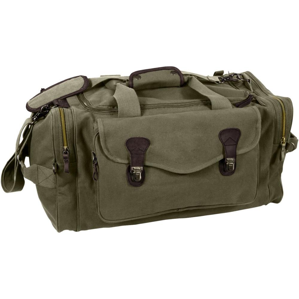 Canvas Travel Bag Weekend Overnight Bag Travel Tote Duffle Luggage