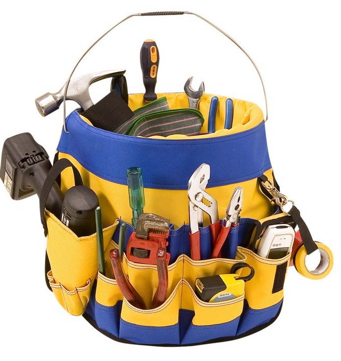 Custom 32 Pockets Tool Bucket Organizer