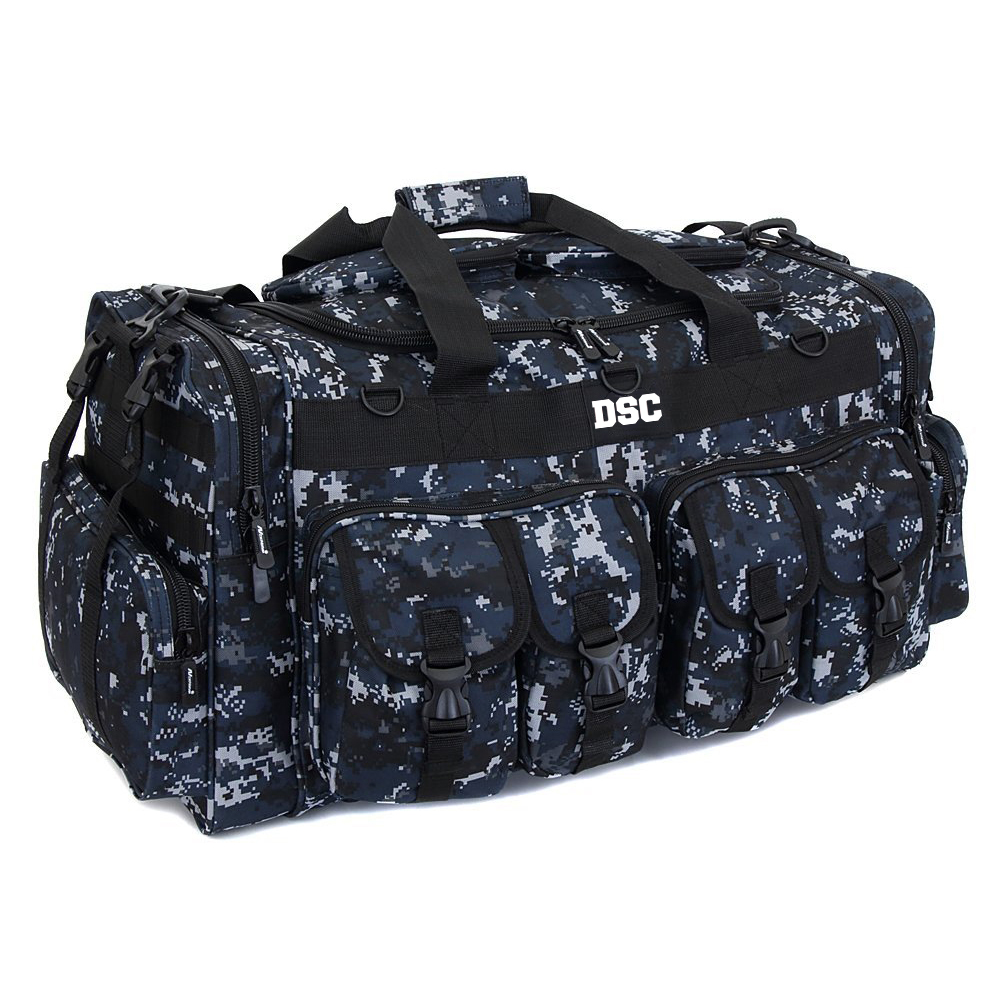 Custom Mens Large 30 Inch Acu Navy Digital Camo Duffle Bag Travel