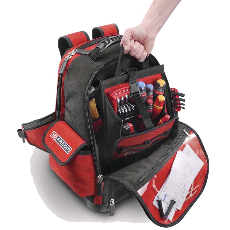 Customized Large Capacity Heavy Duty Backpack Tool Bag