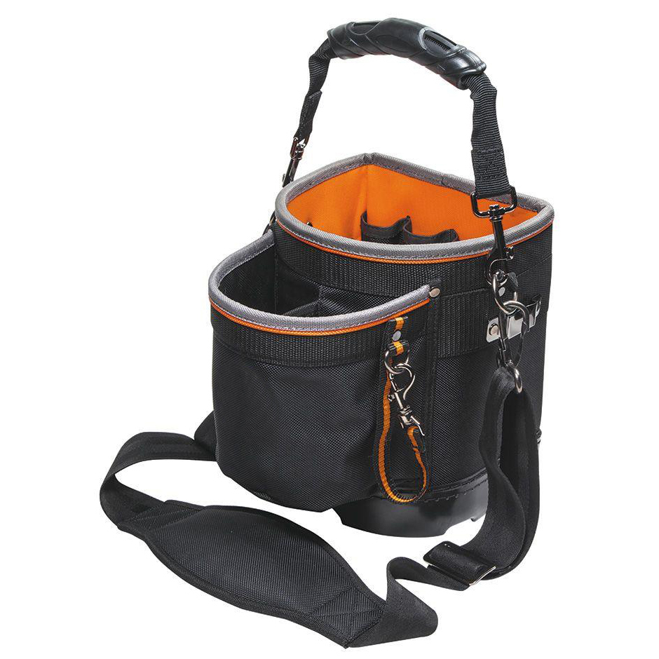 High Quality Black Multifunctional Electricians Shoulder Tool Pouch Tool Bag