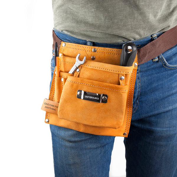 High-Quality Leather Carpenter Tool Belt with Multiple Pockets