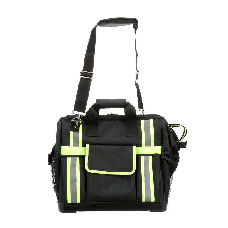 Wholesale Customized Portable Polyester Tool Bag with Plastic Hard Base CS-501980