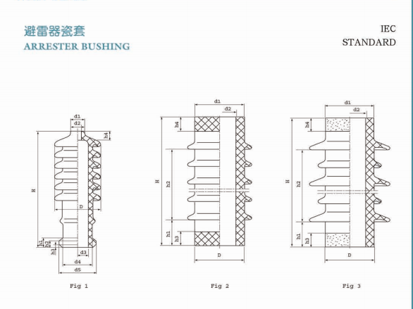 Arrester Bushing IEC Standard