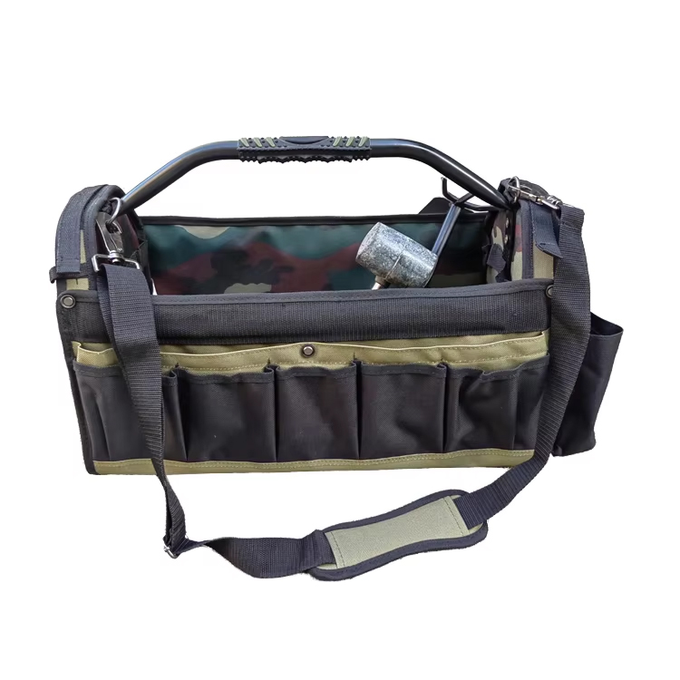 Professional Tool Bag with Metal Handle Convenient Hanging Design CS-307328