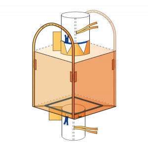 Bulk bags (logistics warehouse)