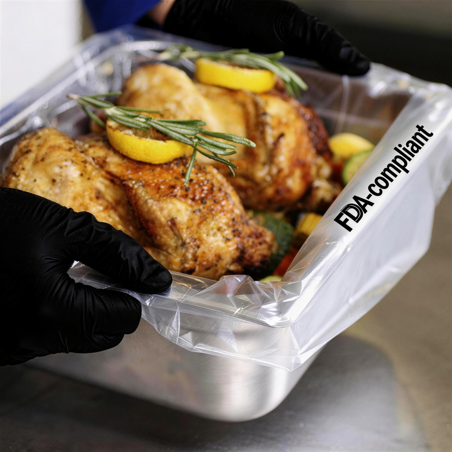 Plastic packaging (baking bag/cooking bag/oven bag)