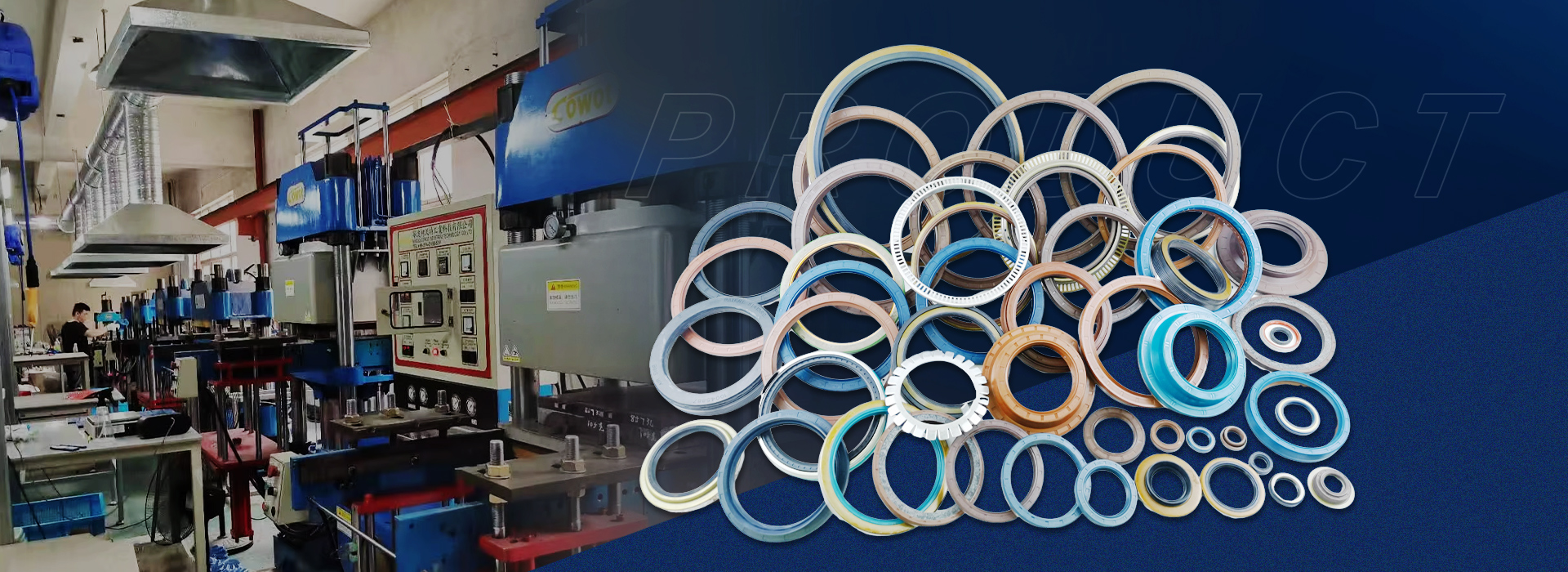 Automotive parts (oil seals, engine mounts, center bearings, etc.)
