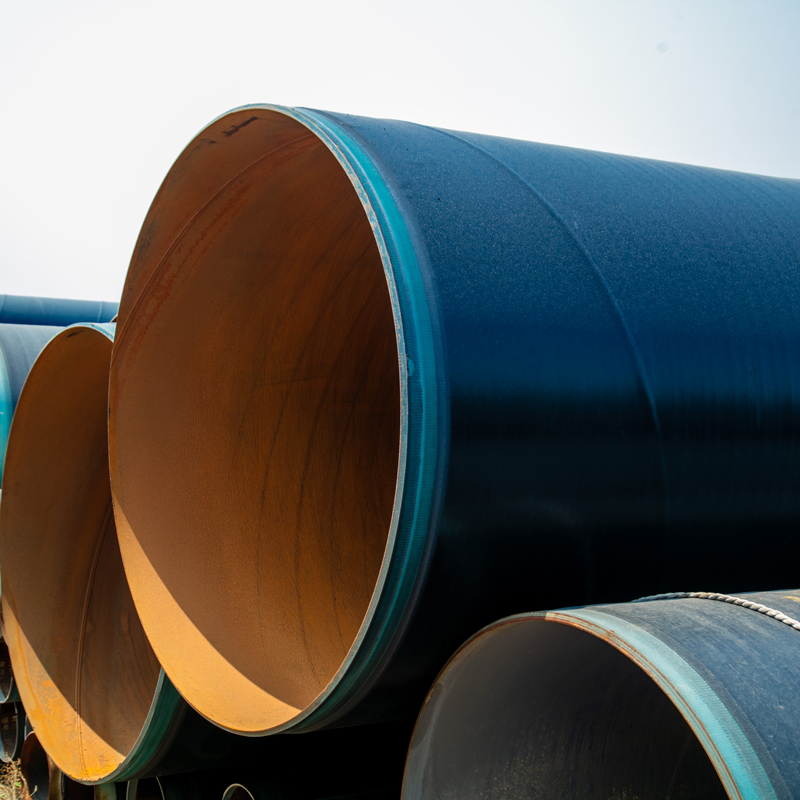 Spiral submerged arc welded pipe