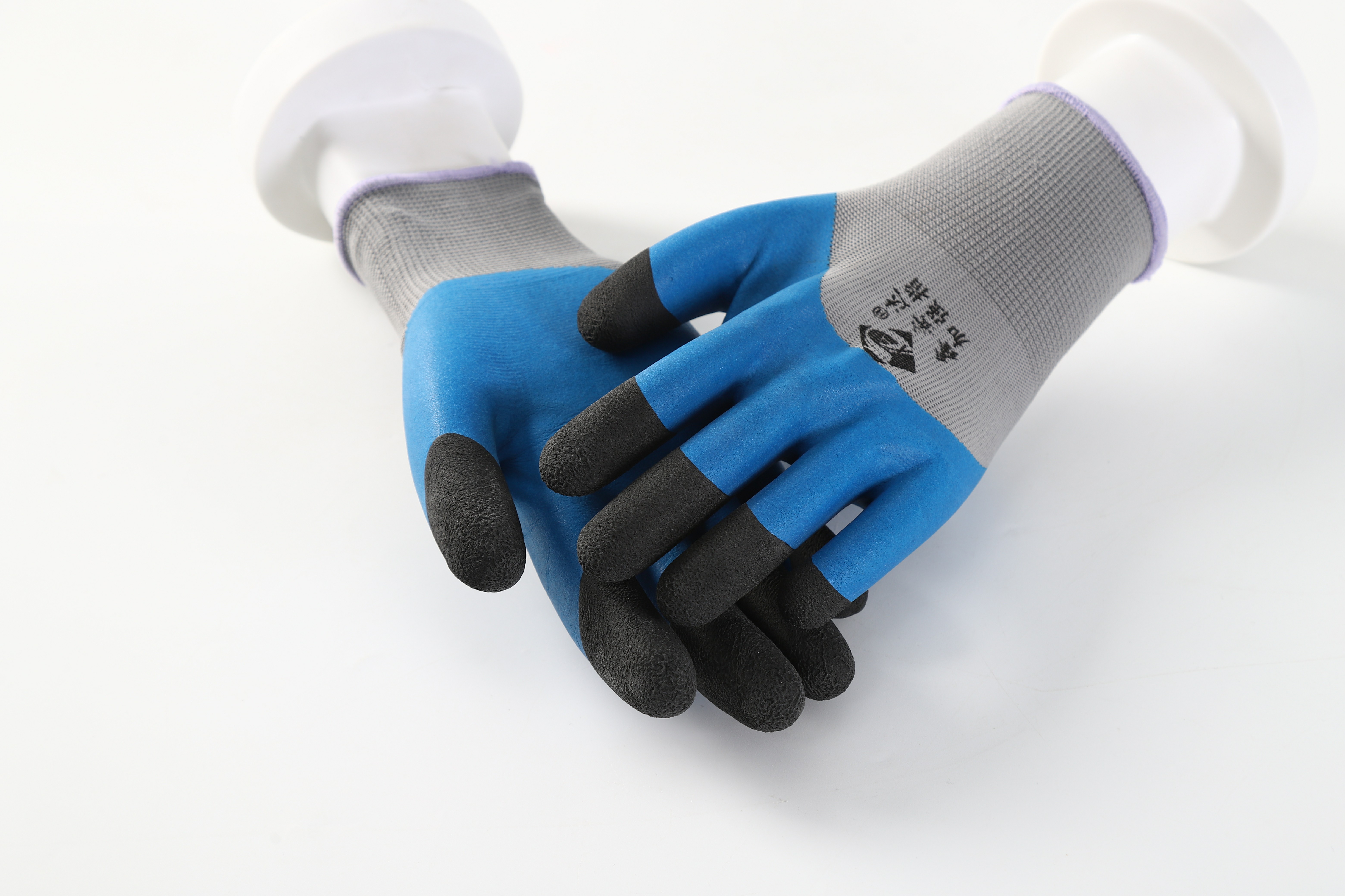 Latex foam coated Work Safety Labor Protection Industrial Construction Protective Gloves with finger strengthened