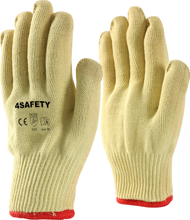 OEM Aramid Coated Heat Resistant Welding Grill Kitchen Oven Cooking Barbecue Baking Cutting BBQ Gloves