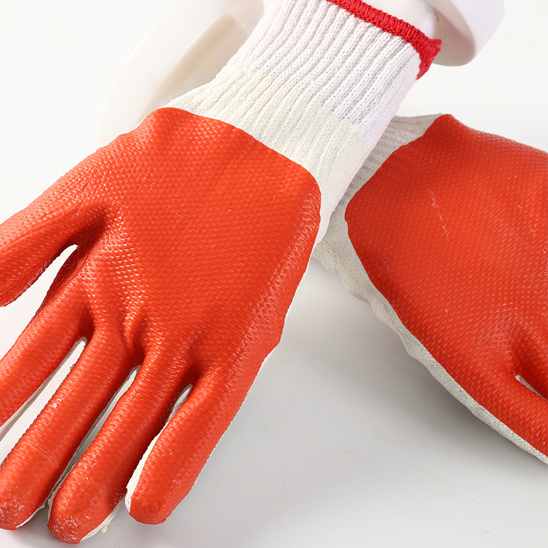 Red Iaminated Rubber Coated Gloves