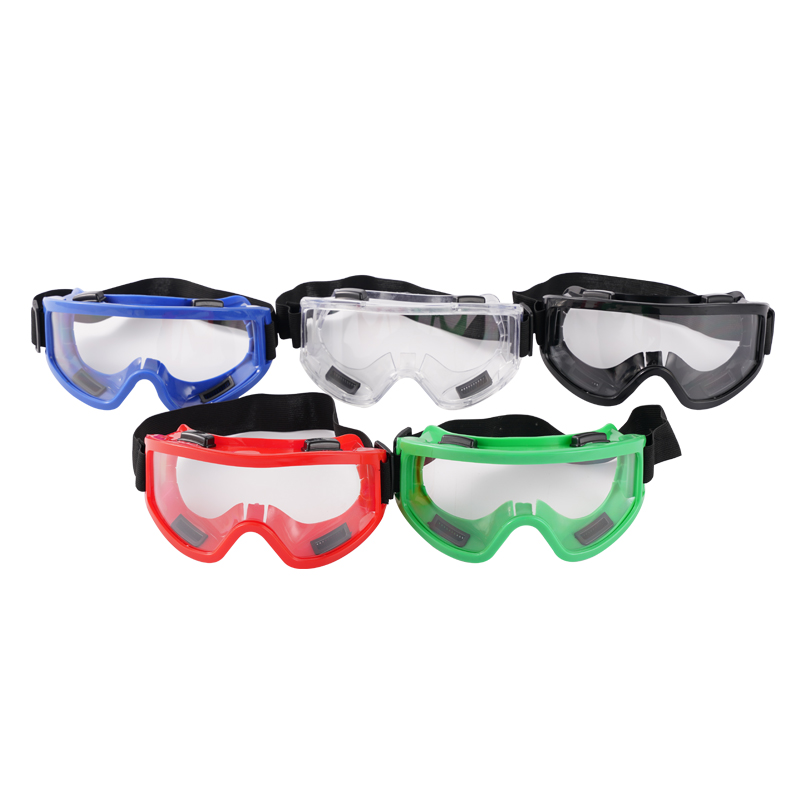 Large New Model Ce Transparent Anti Fog Safety Goggles