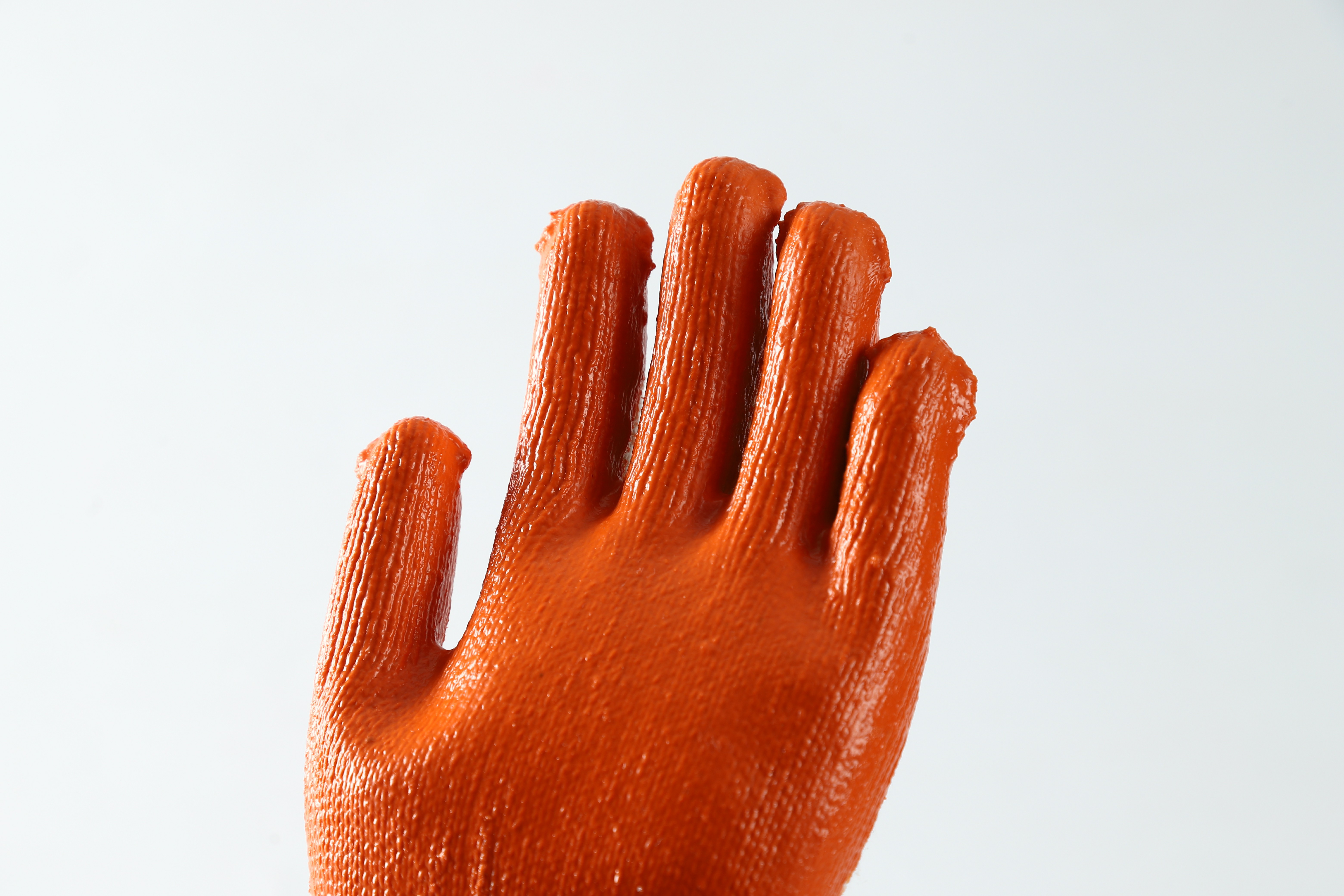 10 Gauge cotton Latex Coated  anti-slip gardening safety work glove