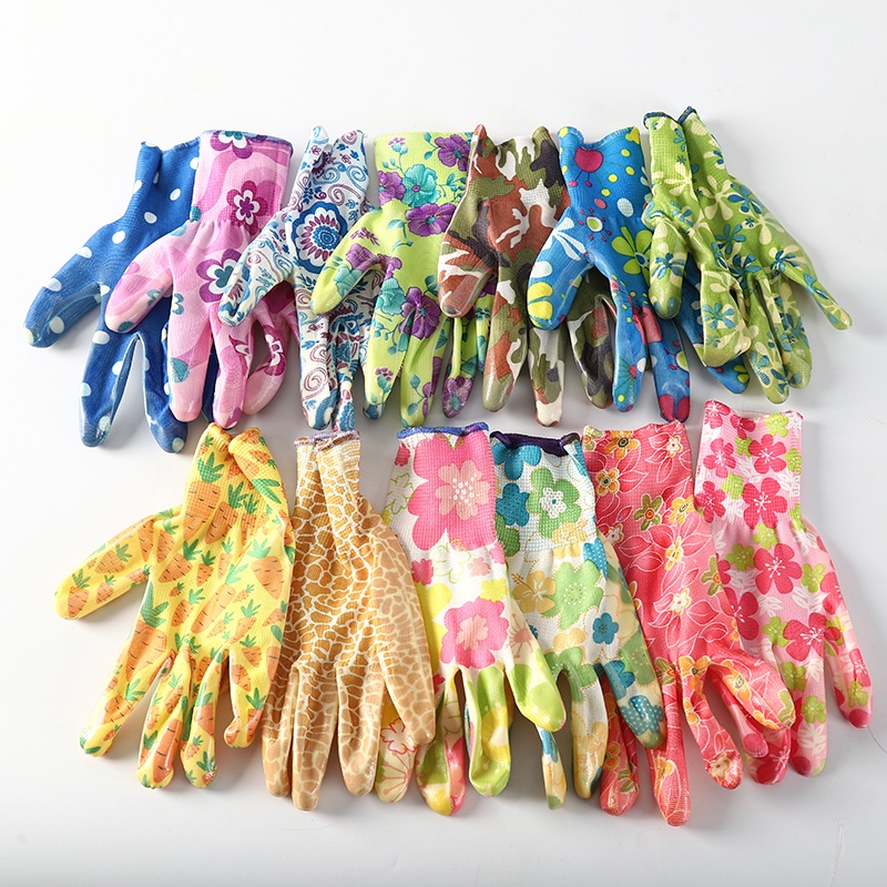 Professional Nitrile Coated Hand Protection Safety Oil Proof Waterproof Work Glove