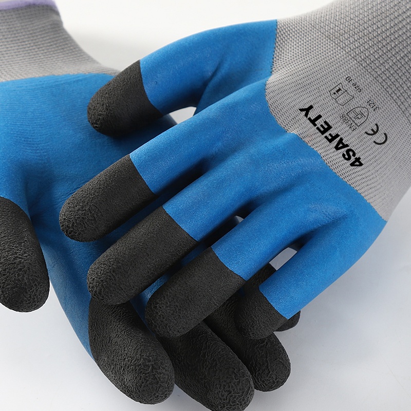 Hot Sale Daily Use Work Safety Labor Protection Industrial Construction Protective Foam Latex Coated Hand Gloves