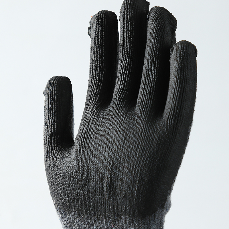 China Manufacturer Gloves Latex Coated Cotton Gloves For Building Construction