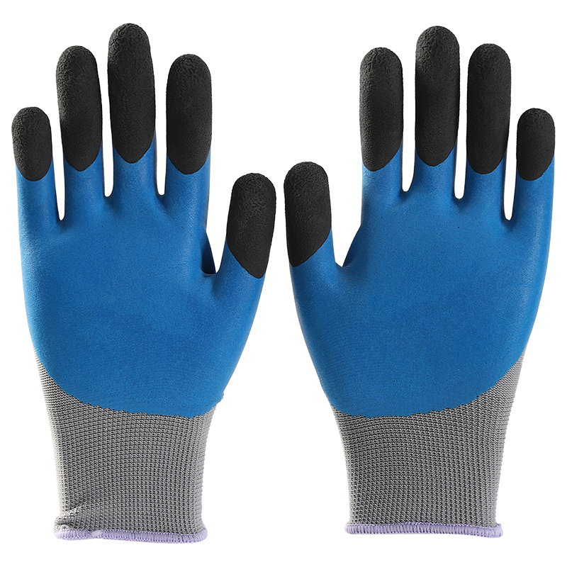 OEM Foam Latex Coated Gloves