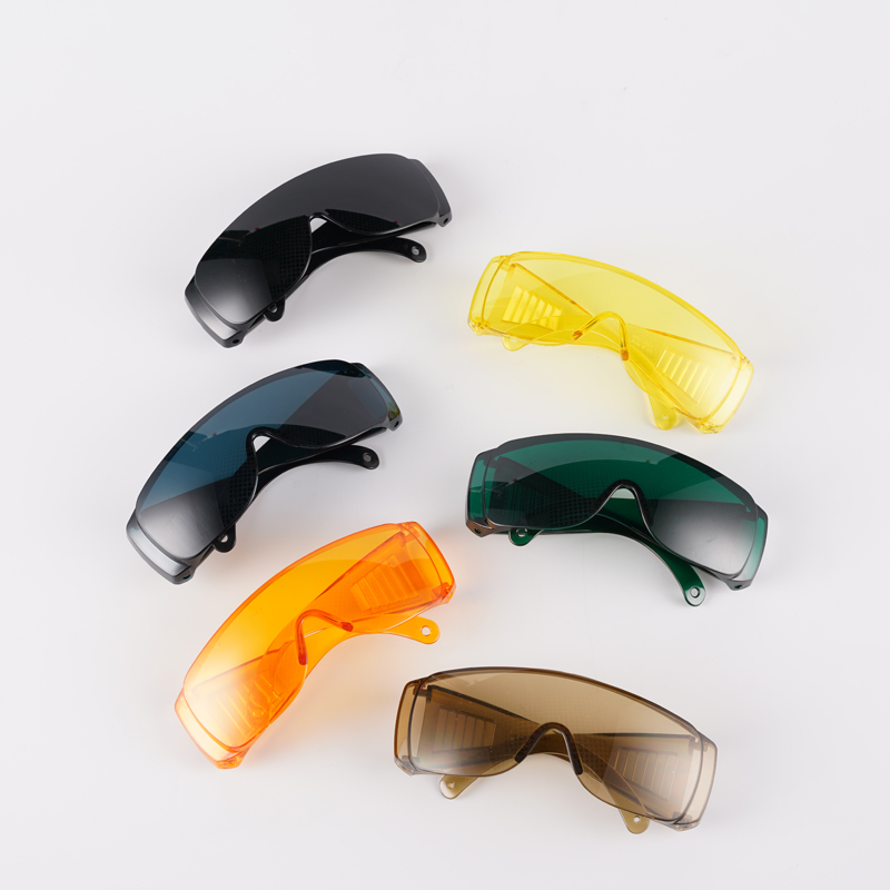 Free Sample Custom Logo 2023 Protection UV PC Lens Face Safety Glasses