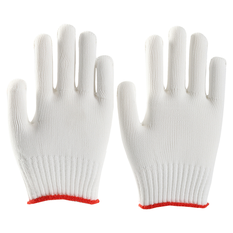 Factory Price CE 10 Gauge Polyester Safety Gloves For Sale