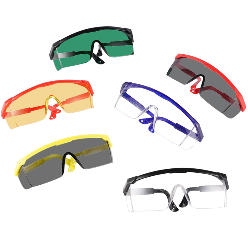 Custom Work Safety Glasses Transparent Anti-Scratch Anti-Fog Lab Industrial Safety Multi Use Dust Protection Goggles