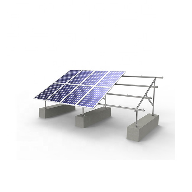 Angels Steel Solar Racking Structure Solar Ground Mount Structure For Photovoltaic System