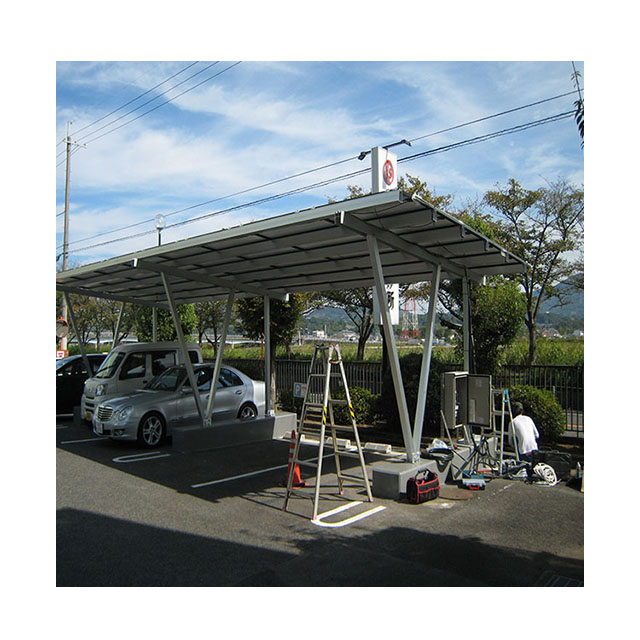 Angels Solar Panel Ground Mounted Rack System Car Parking Mounting Structure Car Park Solar