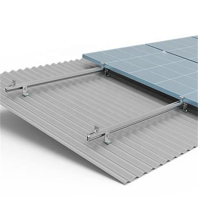 Metal Roof Solar Mount System Trapezoid Metal Roofing Mounting Systems L Feet Solar Roof