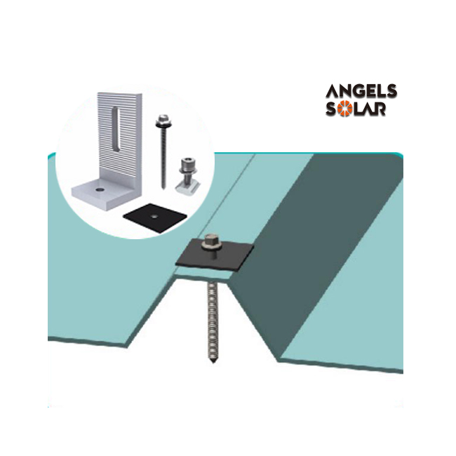 Angels Solar Accessories Solar Energy System Corrugated Metal Roofing