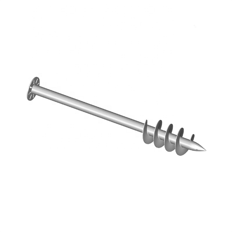 Ground Screw 2500Mm Pile Screw Foundation Ground Anchor For Houses