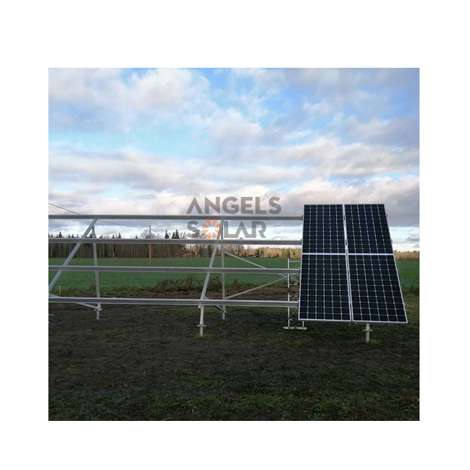 Angels Solar Ground Mounting Pile Ground Mounted Solar Rack System Solar Energy Ground Mounting
