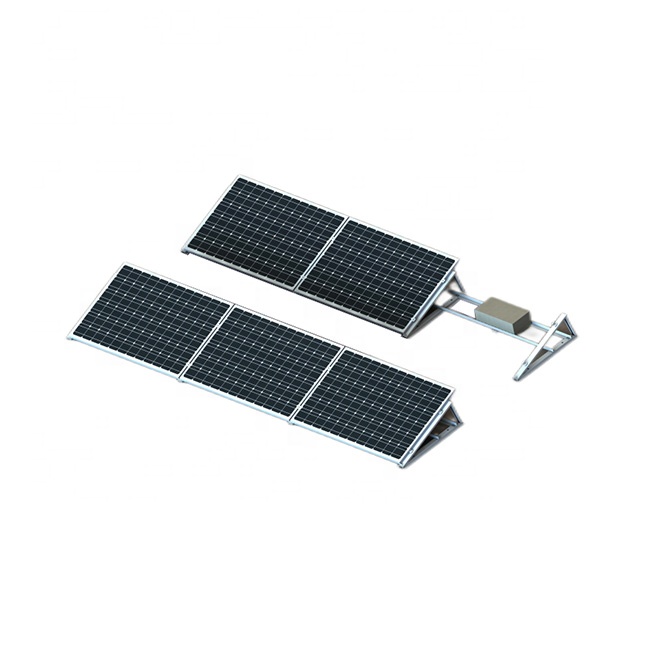 AS RCC Rooftop Aluminum Flat Roof Solar Racking System Solar Mounting System Kit For Solar Power System Home