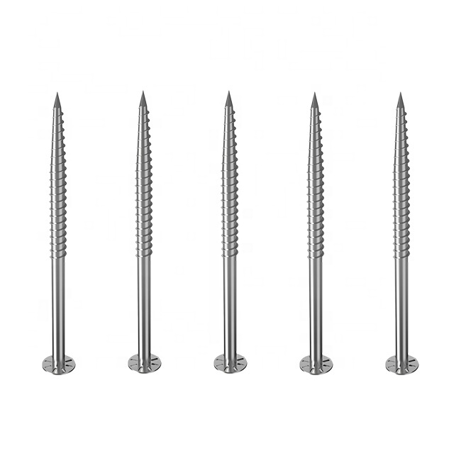 Angels Solar Earth Anchors Ground Anchor Low Price Ground Screw For Decks
