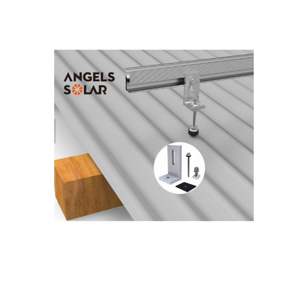 Angels Solar Roof Photovoltaic Bracket Solar Roof Bracket Solar Metal Roof Mounting Systems