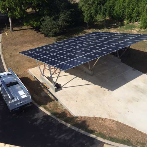 Solar Energy Panel Carport