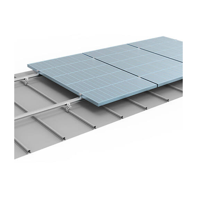 Solar Roof Kliplok Solar Roof Mount Clamp For Tin Roof Installation