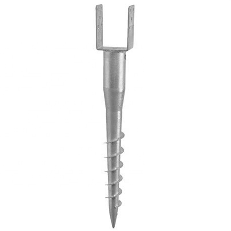 AS Ground Screw Post Anchor Ground Anchor 4 By 4 Solar Structure Ground Screw